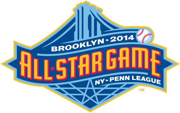 All-Star Game 2014 Primary Logo 4 iron on paper